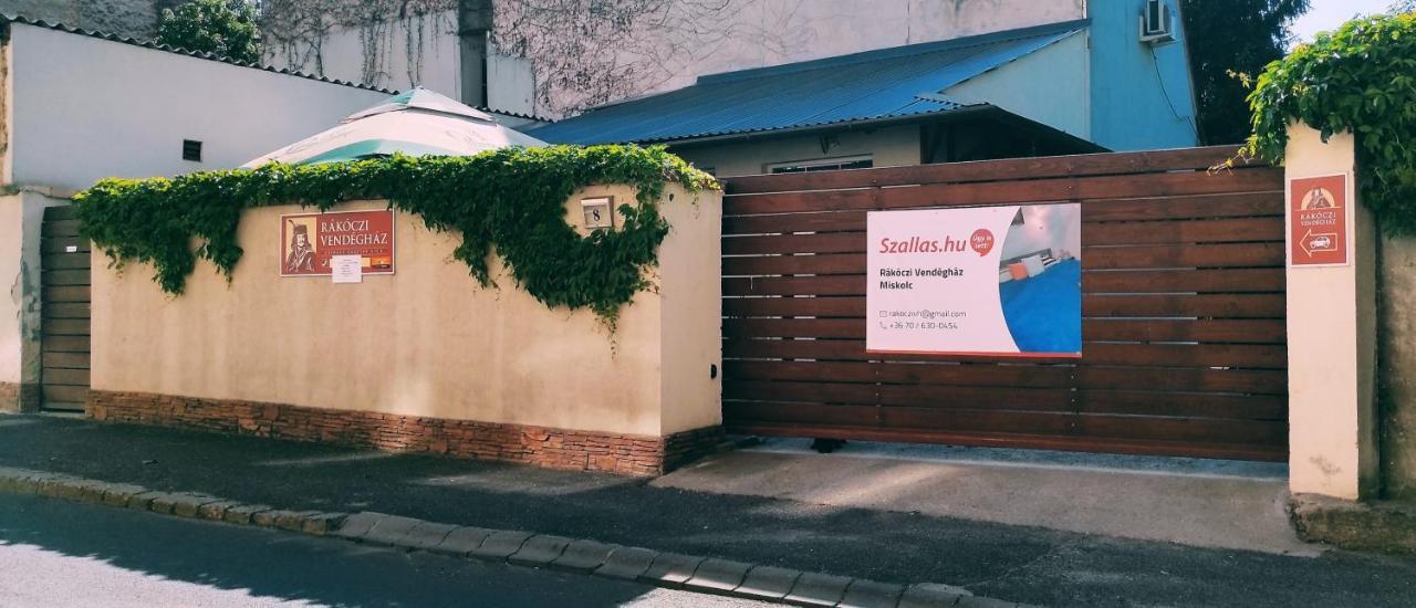 Rakoczi Guesthouse Miskolc Eksteriør billede